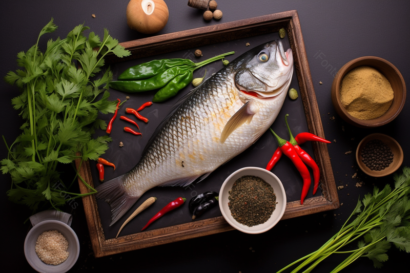 生鲜食品新鲜美味的鱼,高清,摄影图,摄影图片,图片大全,摄影图免费下载